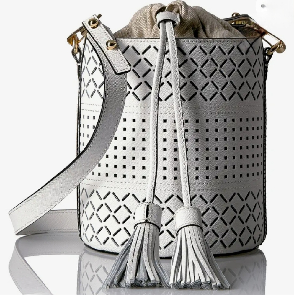 MILLY White Crossbody Bag - Picture 2 of 8
